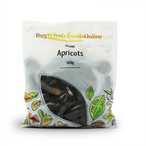 Organic apricots 500g bwfo - organic,