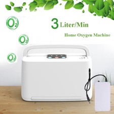 3L/min Portable Oxygen Air Flow 32.5% Purifier Machine w/Battery Bag Car Trip