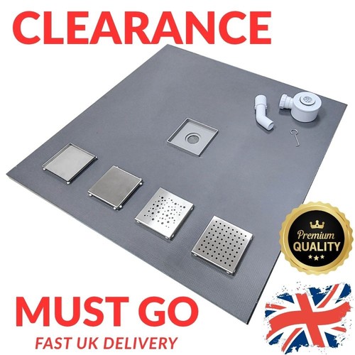 Clearance wet room - room, tray