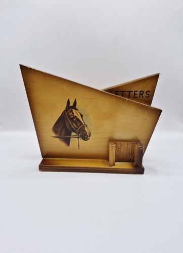 1950s letter rack wooden - 1950s,