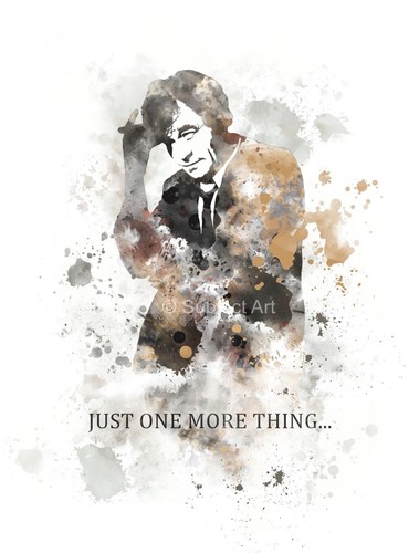 Art print columbo quote - art,