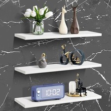 Set of 3 Floating Wall Shelves