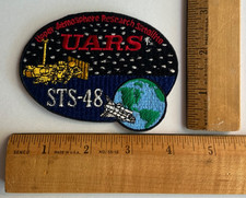 Vintage Original NASA STS-48 UARS Upper Atmosphere Research Satellite Oval Patch