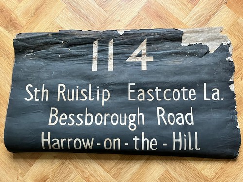 Vintage london bus destination - vintage,