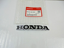 Honda SS50 CB100 CB125 CB175 Genuine Fuel Tank Badge Emblem New OE 87123-105-000