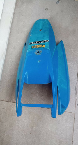 Rear tail fairing plastics - rear,