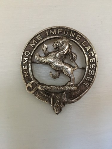 Vintage white metal - white, scottish