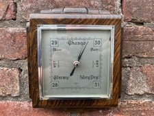 Vintage Oak Cased Barometer