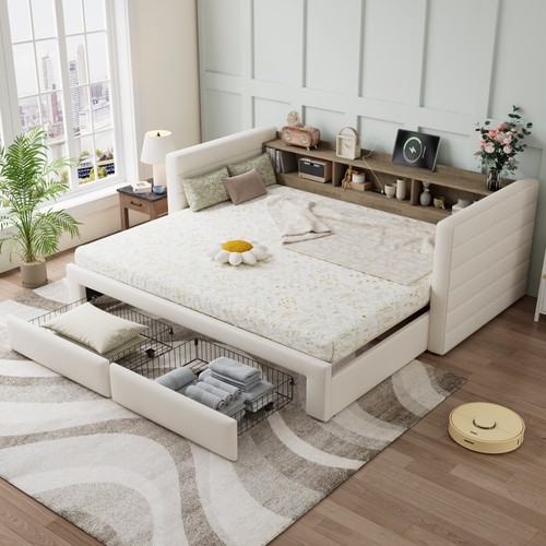 Daybed with pull out - with,