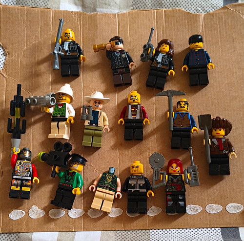 Vintage lego minifigures - minifigures, job