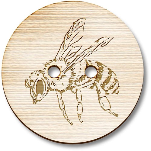 Honey bee wooden - bee',