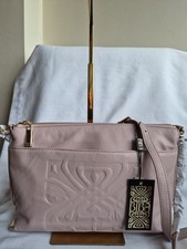 BNWT. BIBA ROSE PINK EMBOSSED