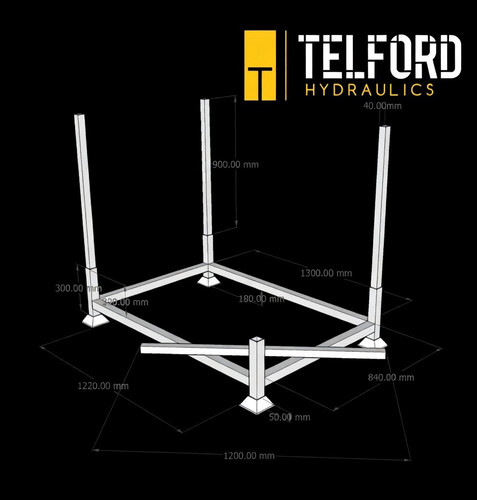 Metal stillage removeable - metal,