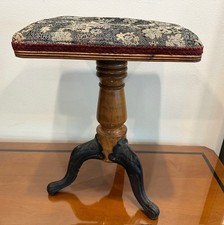 Antique Victorian Piano Stool
