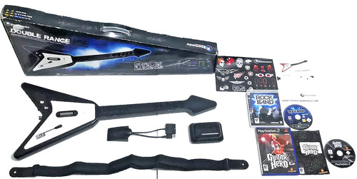 Ps3 ps2 rock band guitar - ps3,