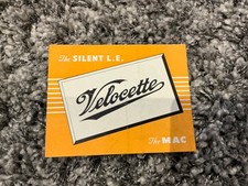 Rare VELOCETTE MOTORCYCLES