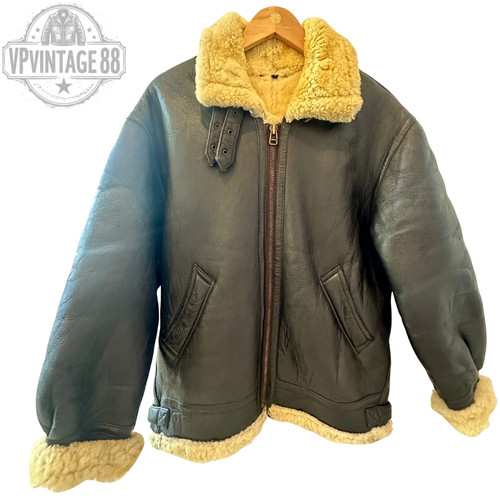 Vintage aviator bomber - vintage,