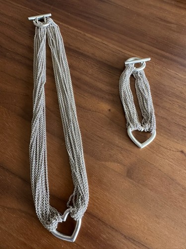 Tiffany multi strand mesh - &,