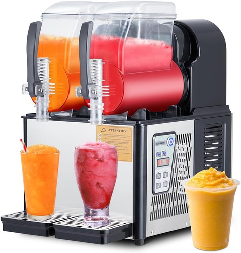 Double tank commercial slush - double,