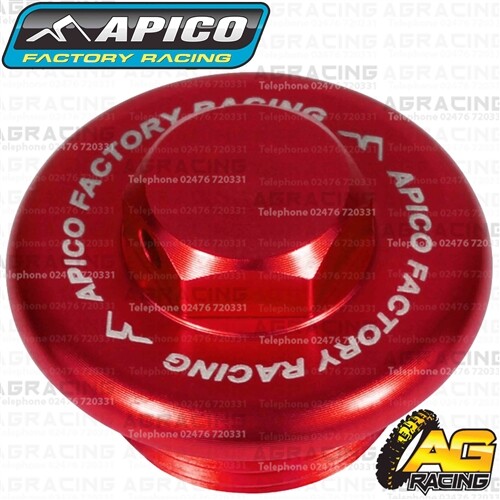 Apico red aluminium - red, fill
