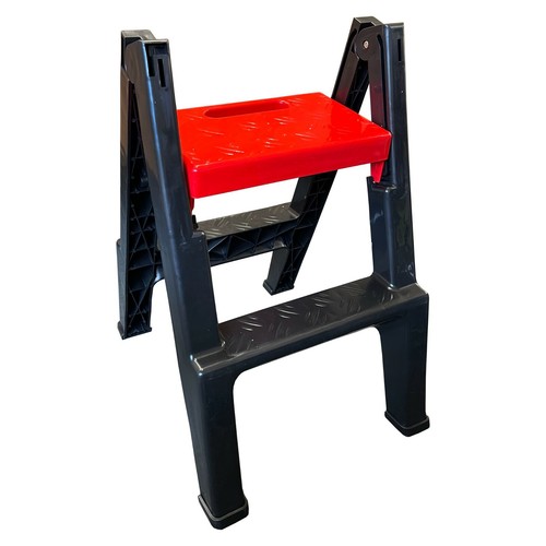 Folding step ladder stool - step,