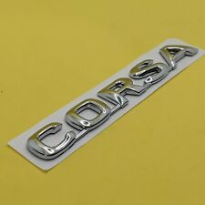 Vauxhall Opel CORSA Emblem Badge Nameplate