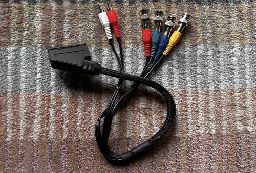 Scart rgb rgbs cable - rgb/rgbs, for