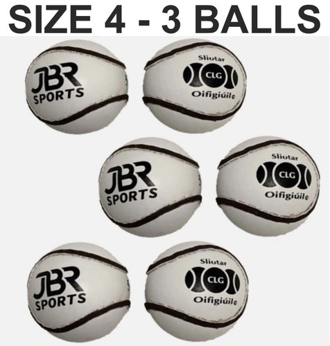 Sliotar gaa hurling - x3,