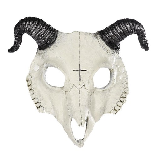 Halloween cosplay goat - cosplay, skull