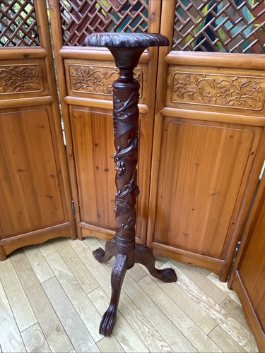 Large vintage hand - large, carved