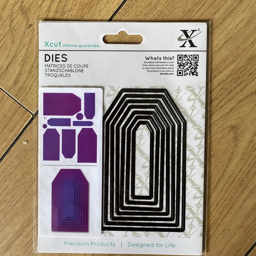 Cut tag dies magnetic - x,