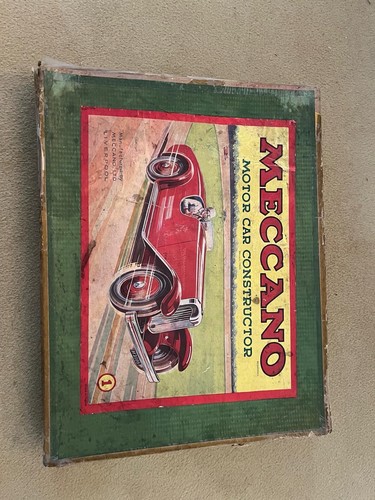 Meccano motor car constructor - meccano,