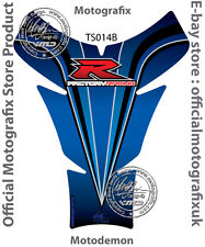 Suzuki GSXR 600 750 1000 Motorcycle Tank Pad Tankpad Motografix 3D Gel Protector