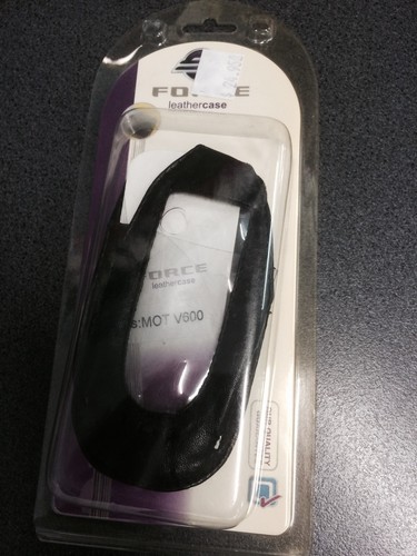 Motorola v600 leather - motorola, case