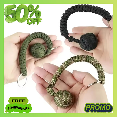 Paracord monkey fist - monkey,