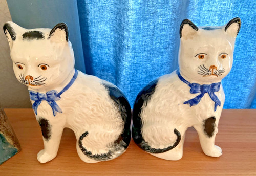 Pair old antique - pair,