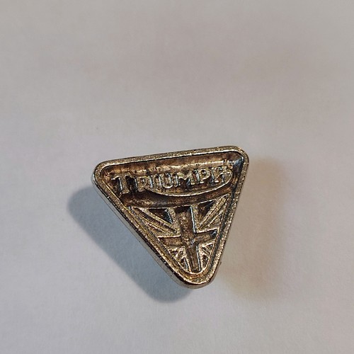 Triumph motorcycle pin emblem - motorcycle,