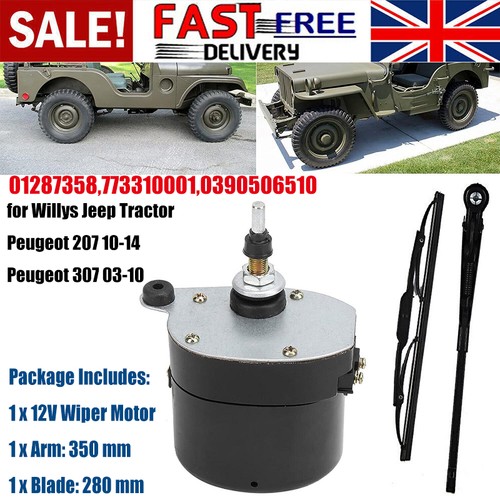 12v universal windscreen wiper - 12v,