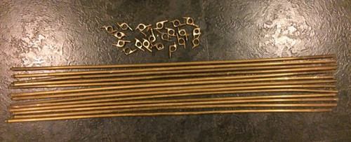 13x brass vintage stair - 13x,
