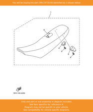 YAMAHA Bracket, Seat