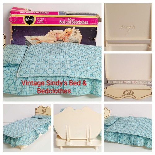 Vintage sindy doll bed - vintage,