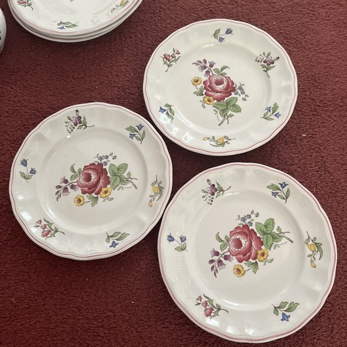 Spode marlborough tea - tea, plates