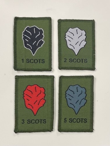 Scots hackle patch - 1, 3