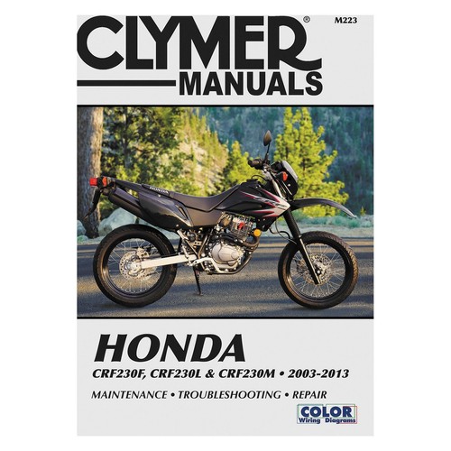 Honda crf230 series clymer - honda,