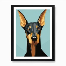 Doberman Pinscher 7 Art Print