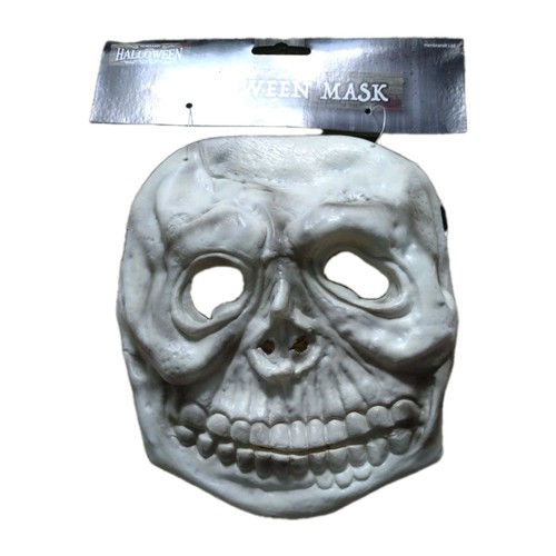 Adult skeleton mask rubber - adult,