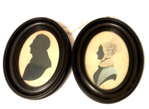 Antique miniature portrait - antique,