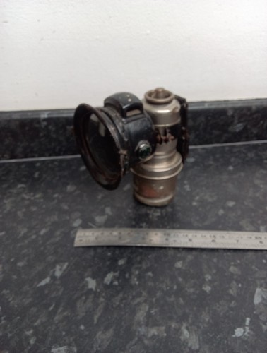 Vintage miller carbide lamp - miller,