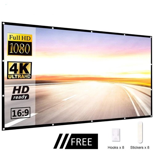 120 projector screen hd - 60"-120",