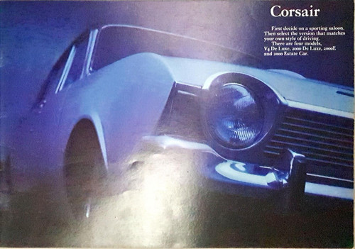 Ford corsair brochure 1968 - corsair,